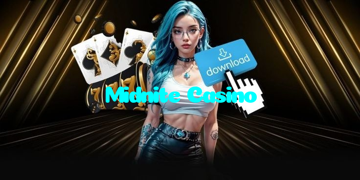 Midnite Casino casino presented on mobile device in Pakistan with slots and live games